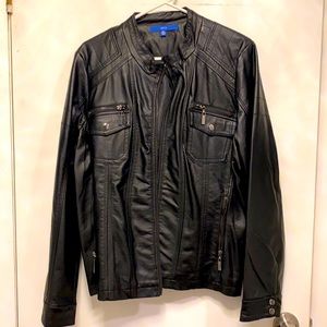 Apt. 9 leather like coat